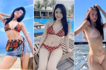 Hot girl tung ảnh diện bikini chào hè 2022: Hàn Hằng siêu hot 