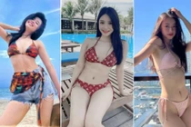 Hot girl tung ảnh diện bikini chào hè 2022: Hàn Hằng siêu hot 