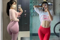 Hot mom U40 khoe ngực khủng eo thon khiến bao gái trẻ mơ ước