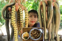 Rùng mình món súp rắn không dành cho người yếu tim 