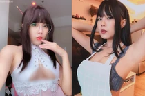 Diện nội y nấu ăn, hot girl khoe dáng khiến người nhìn đỏ mặt