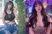 Đỏ mặt hot girl xinh đẹp, đa tài mặc thiếu vải khoe dáng nuột