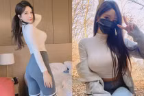 Hot girl diện đồ tập khoe body gợi cảm hút vạn ánh nhìn