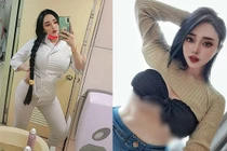 Nữ y tá siêu vòng một mặc hở bạo khoe body “ná thở” 