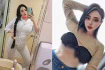 Nữ y tá siêu vòng một mặc hở bạo khoe body “ná thở” 