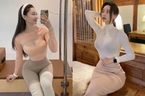 Diện đồ xuyên thấu, mỹ nhân Hàn khoe body thiêu đốt ánh nhìn