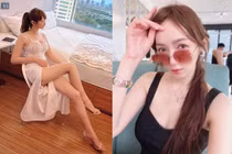 Chân dài tới nách, hot girl xinh đẹp mặc gì cũng gợi cảm hết nấc