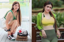 Ngượng chín mặt hot girl cố tình “thả rông” khi diện đồ shipper