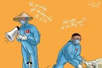 Cô gái miền Tây gửi năng lượng tích cực trong mùa dịch