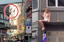 Hot girl mặc váy ngủ mỏng tang trèo cửa sổ: Lý do ngã ngửa 