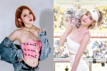 Ngắm nàng hot girl đa tài, mê diện áo quây khoe body "bốc lửa"