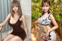 Mặc đồ tập, nữ nha sĩ vẫn gây chú ý vì quá "bốc lửa"