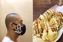 Khách phàn nàn đồ ăn có tóc, chủ quán cạo trọc đầu tạ tội 