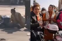 Con gái khóc thảm thiết giữa đường tưởng mẹ tai nạn và sự thật