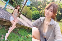 Chân dài cả mét, hot girl gợi cảm “cân” mọi trang phục 