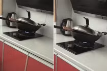 Quên tắt bếp ga khi về quê, mở cửa vào sốc vì cảnh này 