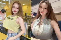 Mỹ nhân siêu vòng một diện kín hay hở đều gây mê người nhìn