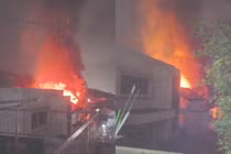 Vợ chồng cãi nhau đốt nhà, con trai chết thảm