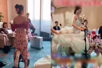 Cưới hụt 2 lần, cô dâu gãy chân vẫn quyết tâm kết hôn