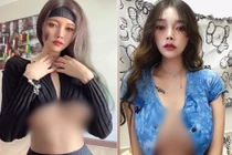 Đỏ mặt trước hot girl “mặc như không mặc”, nghiện mốt hở chân ngực