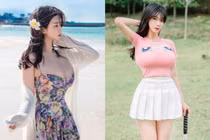 Mỹ nhân ngực khủng diện đồ kín bưng cũng “đốt mắt” người nhìn 