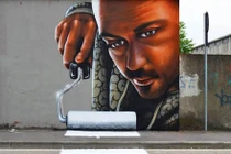 Loạt tranh đường phố khó phân biệt thực và ảo gây choáng váng