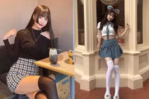 “Bông hồng lai” mê đồng phục nữ sinh, khoe body hút vạn ánh nhìn