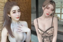 Đỏ mặt trước nàng hot girl khoe ảnh gợi cảm trong nhà tắm 
