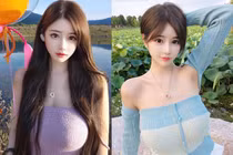 Quá xinh đẹp, hot girl không cần hở vẫn hút vạn ánh nhìn