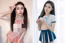 Đỏ mặt trước hot girl mặc đồng phục học sinh trong suốt phản cảm