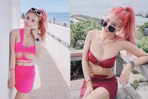 Đỏ mặt nữ doanh nhân thích “thả rông”, khoe vòng 1 “ná thở” giữa phố