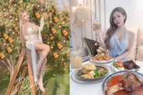 Đỏ mặt hot girl diện đồ gợi cảm hái cam, “thả rông” nấu ăn 