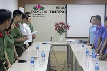 Xử vụ Đại học Đông Đô cấp bằng giả để… học thạc sĩ