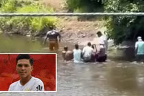 Tắm sông giải nhiệt, cầu thủ bị thủy quái ăn thịt gây bàng hoàng