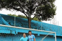 Độc đáo nơi cây cũng thành thành viên đội bóng, có áo đấu