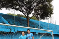 Độc đáo nơi cây cũng thành thành viên đội bóng, có áo đấu