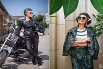 Chuyện lạ hôm nay: Cụ bà U80 "chất chơi", mê xe phân khối, hotgirl thua xa