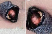 Mẹ đóng gói con sơ sinh, chuyển phát nhanh đến...trại mồ côi