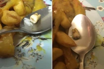 Ăn cắn phải vật cứng, cặp đôi choáng váng nhận ra sự thật kinh dị