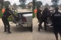 Video: Cá sấu bị trói chặt vẫn tung đòn hiểm khiến cảnh sát choáng váng