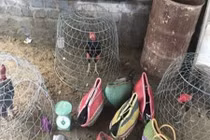 Phá sới gà "khủng" dưới chân núi Hồng Lĩnh