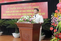 Ra mắt lực lượng CSGT đường sắt thành phố Hà Nội