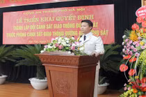 Ra mắt lực lượng CSGT đường sắt thành phố Hà Nội