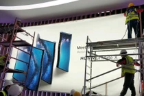 Smartphone màn hình gập Huawei Mate X lộ ảnh banner trước thềm ra mắt