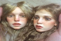 Rợn người những con búp bê siêu thực giống người 