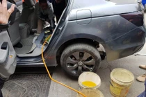 Vạch trần thủ đoạn pha dung môi, tạp chất vào xăng