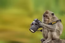 Khi động vật hoang dã khoái làm nhiếp ảnh gia 