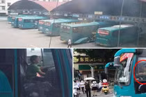 Chuyện lạ hôm nay: Bé 9 tuổi trộm xe bus, lái xe băng băng trên đường 