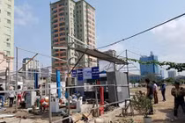 Hà Nội: Cưỡng chế "bãi xe lậu" ở Cầu Giấy để xây gara 