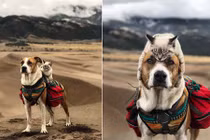 Ghen tị hành trình du lịch cảm hứng của cặp đôi chó mèo